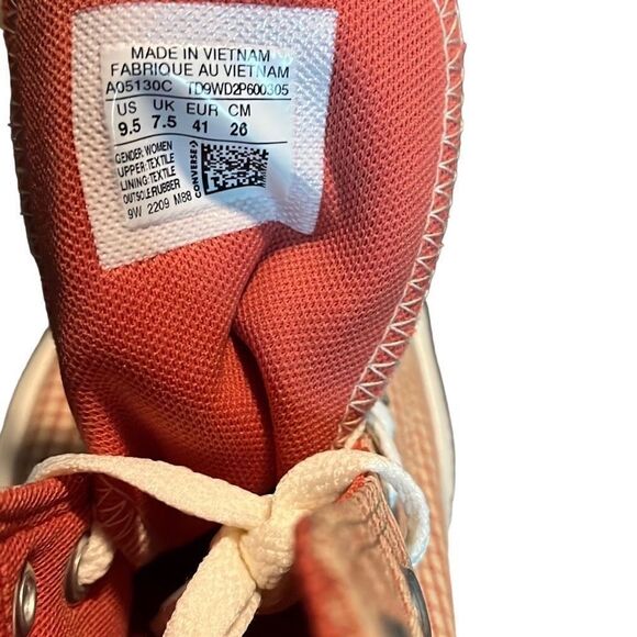 Converse Chuck Taylor All Star Move 9.5 Platform Checkered Woman Shoes - Picture 10 of 11